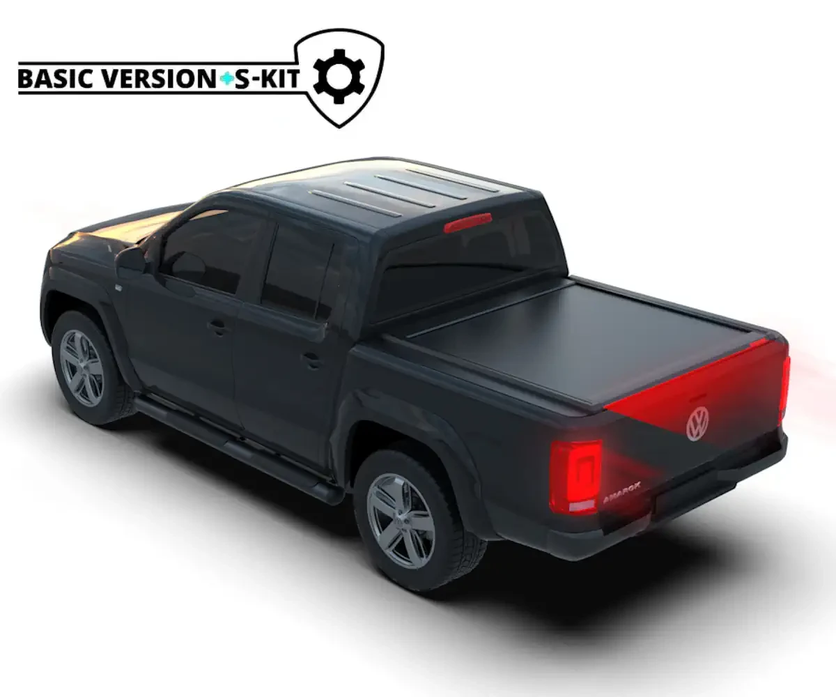 Купить Ролет для Volkswagen Amarok 2010-2022 Tessera Roll+ (Basic + S-KIT) матовый черный